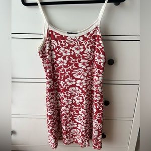 Red and White tropical mini